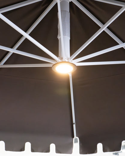 Revolvashade Umbrella Light – Rechargeable LED Outdoor Umbrella Lighting System